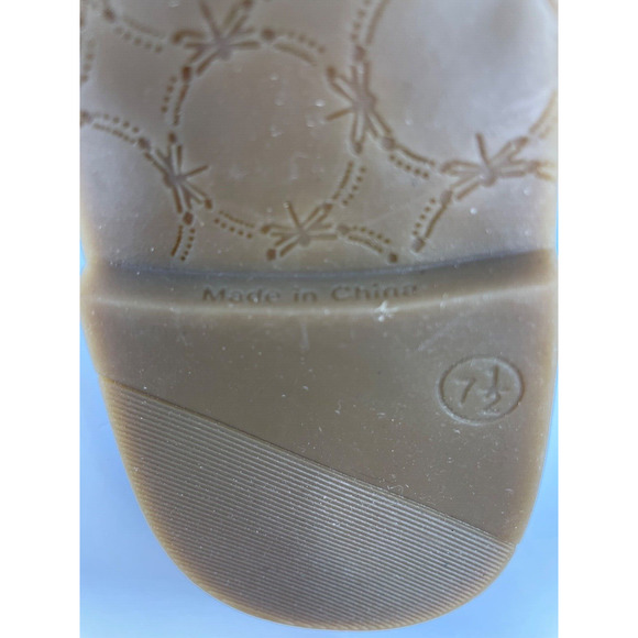 Baby Blue Talbots Bow Tie Thong Sandals Women's Size 7.5 Pre-owned - Picture 8 of 8